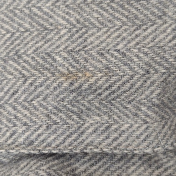 Vintage Summit of Boston Gray Herringbone Wool Skirt 4 - Picture 6 of 8